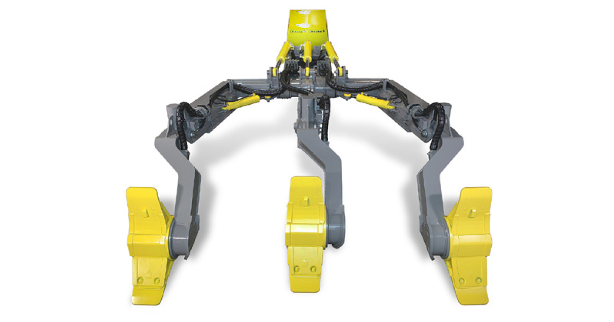 Трехрядный культиватор дискретного микроповышения Bracke M36.b