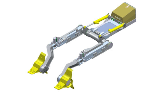 Двухрядный культиватор дискретного микроповышения Bracke M24.a