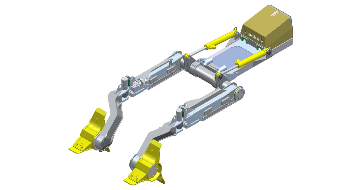 Двухрядный культиватор дискретного микроповышения Bracke M24.a
