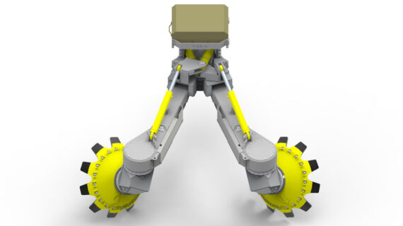 Двухрядный дисковый рыхлитель Bracke T26.b