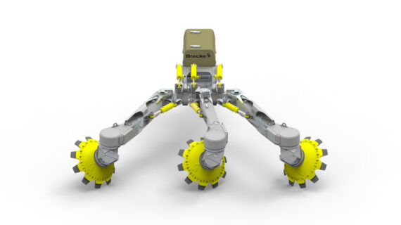 Трехрядный дисковый рыхлитель Bracke T35.b