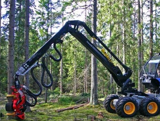 Лесные краны Cranab