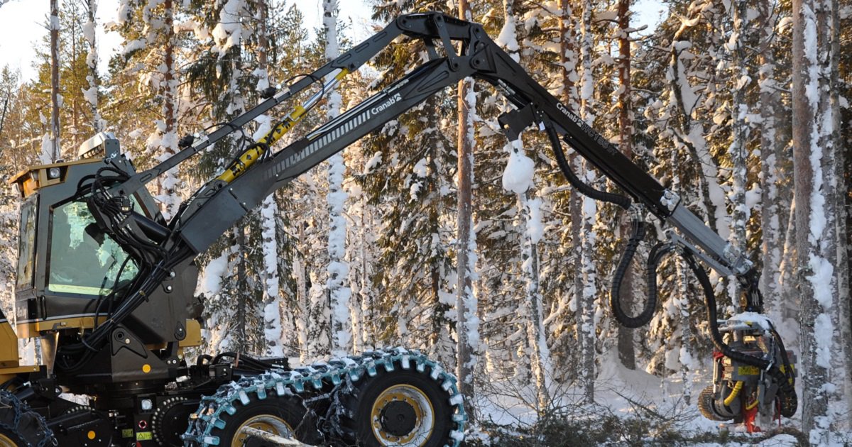 Харвестерный кран Cranab HC185