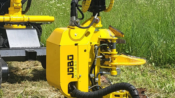 Техническое обслуживание харвестерной головки JOBO