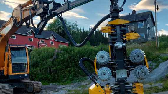 Экскаваторы-харвестеры. Уже задумывались о таком варианте?